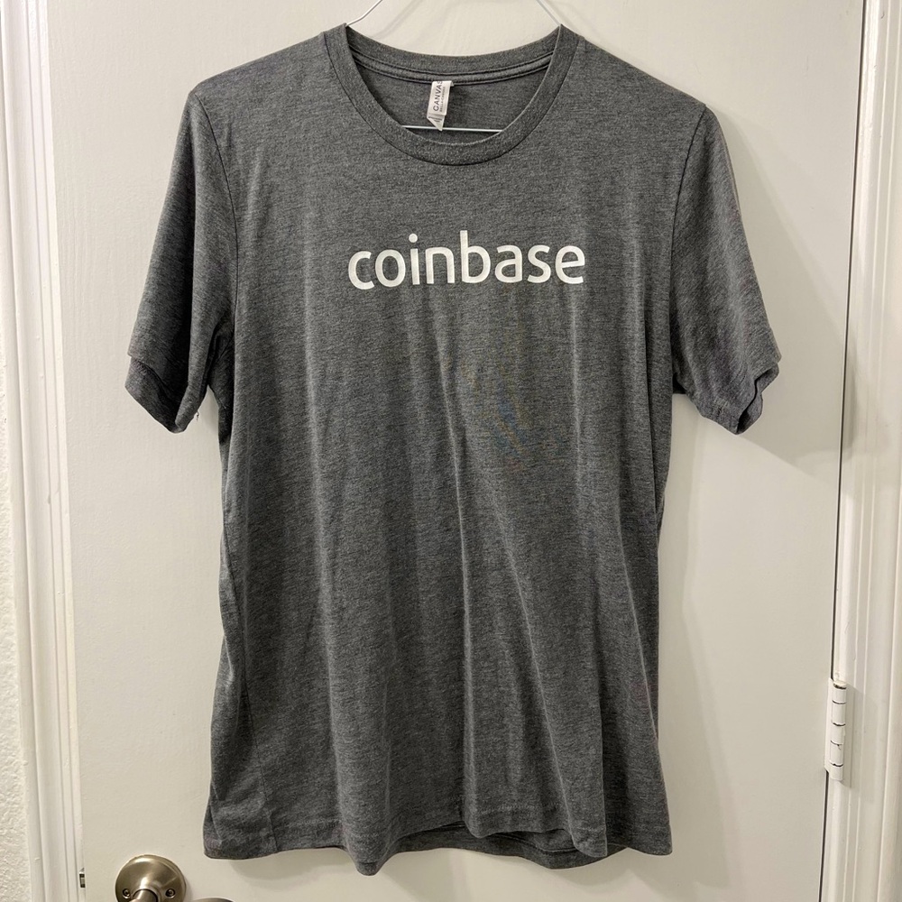 Coinbase Crypto BTC T-Shirt Men’s Large
